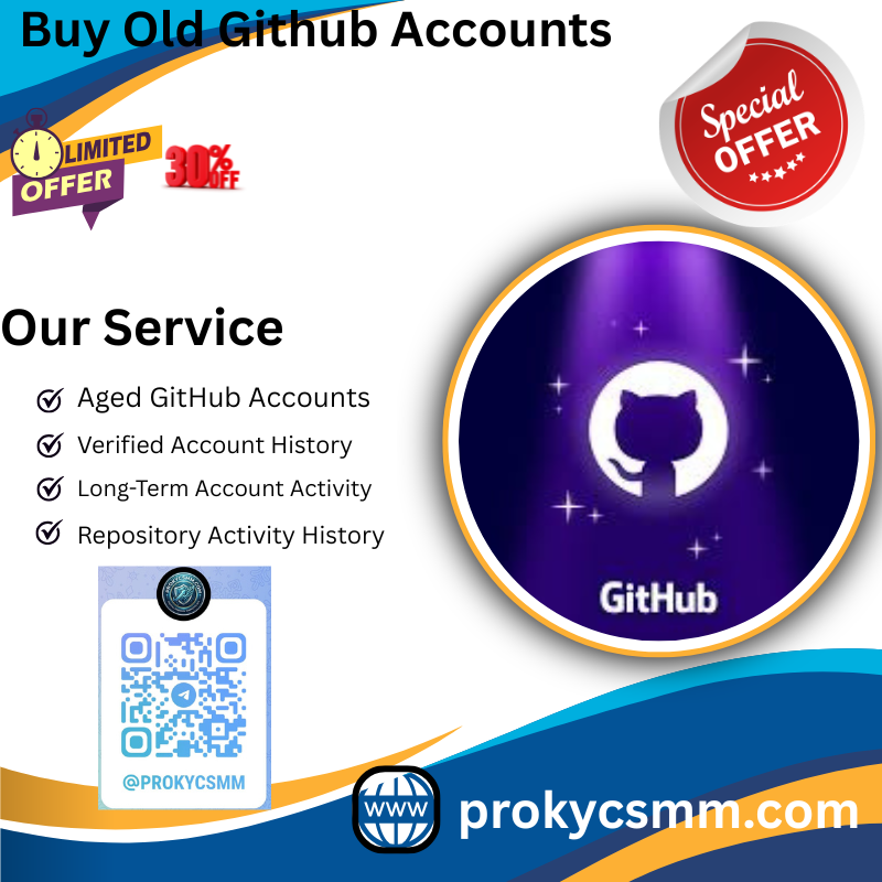 Buy Old Github Accounts