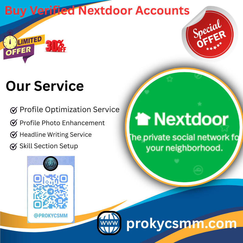 Buy Verified Nextdoor Accounts