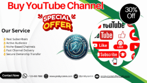 Buy YouTube Channel