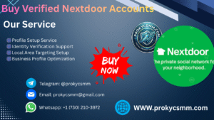 Buy Verified Nextdoor Accounts